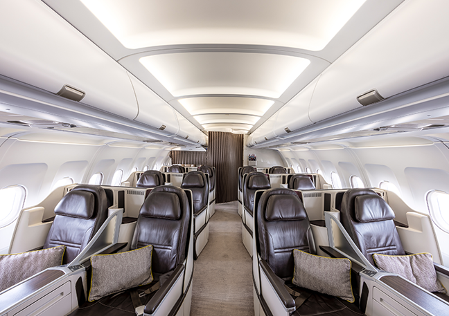 Airbus A319 CJ - Business Class Seats