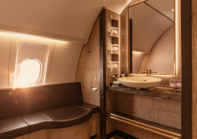 Airbus A319 CJ - ensuite