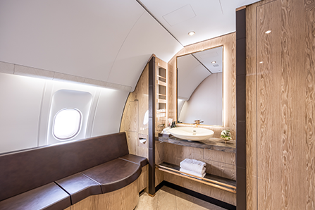 Airbus A319 CJ - ensuite